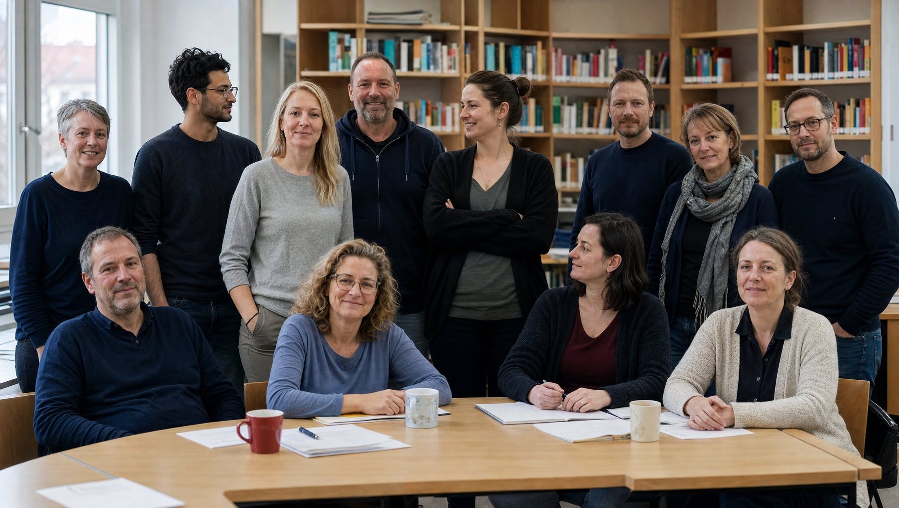 Das Kollegium der Wilhelm von Humboldt Online-Privatschule