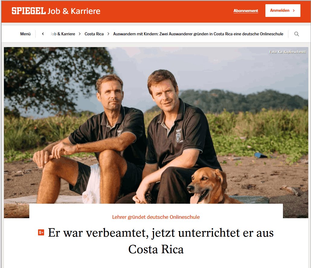Spiegel Artikel über Sascha und Lars Berner, Gründer der WvH